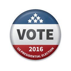usa vote badge
