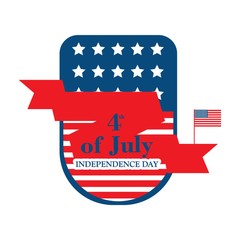 usa independence day banner