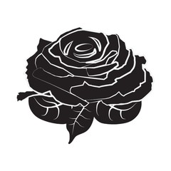 Obraz premium Rose icon