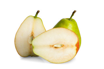 pears fruit an isolated on white background
