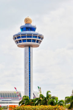 Singapore Changi Airport Traffic Controller Tower