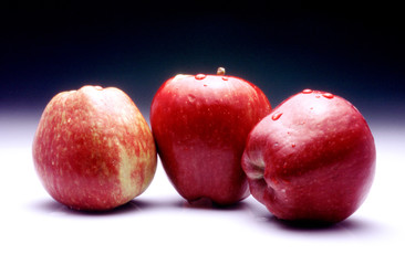 Manzanas  fruta, alimento, manzana, rojo, aislada, fresco, salubre, madura, blanco, durazno, bombones, jugosa, dieta, nectarina, vegetariana, organica, nativo, delicioso, manzana, agricultura, close-u