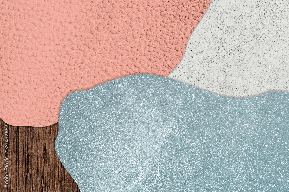 Wall mural patchwork patterned background