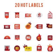 set of hot labels