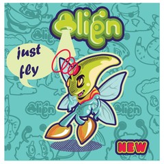 Fototapeta na wymiar Alien character design