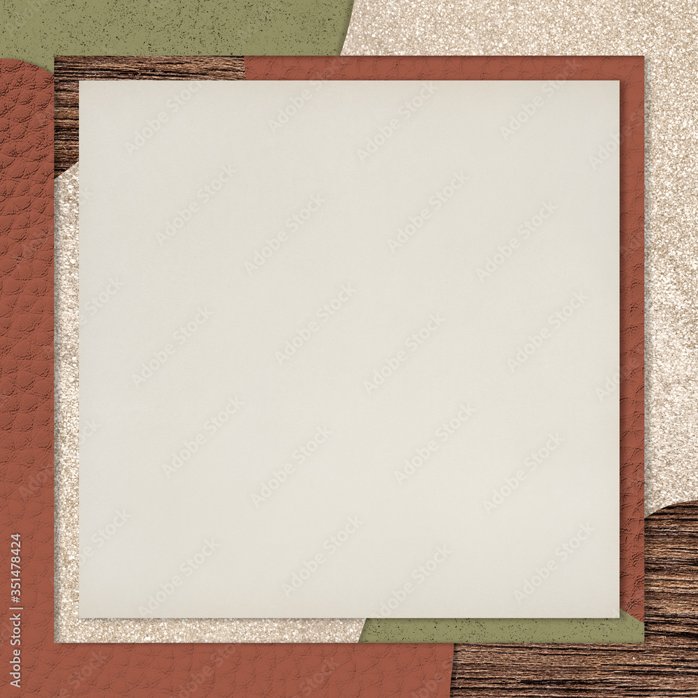 Canvas Prints patchwork patterned frame