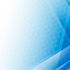 Ombre blue mosaic background illustration