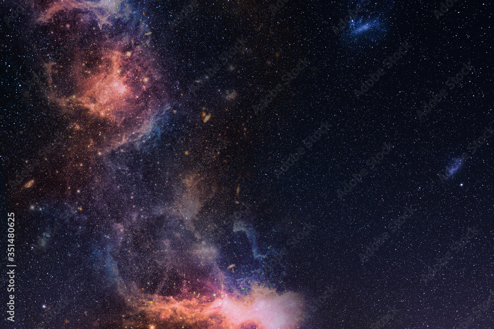 Canvas Prints galaxy in space textured background