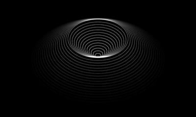 Kreise wie optische Täuschung © Mykola Mazuryk