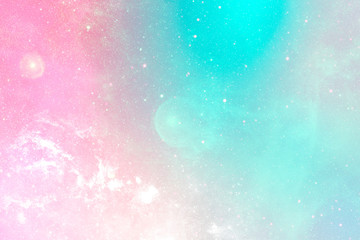 Gradient galaxy patterned background illustration