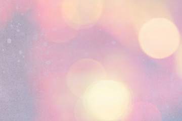 Pinkish bokeh patterned background illustration