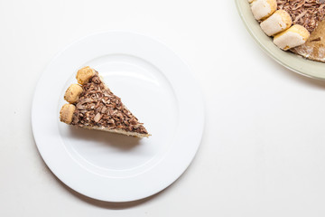 Homemade Chocolate Cake. Delicious family dessert. Home cooking