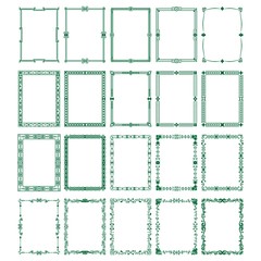 collection of frames