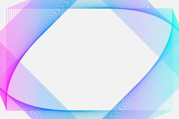 Gradient surreal linear background illustration
