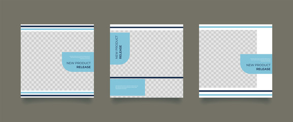 Unique Editable modern Social Media banner Template.Promotional web banner for social media. Elegant sale and discount promo. Fashion and lifestyle blog templates, web banners