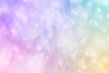 Colorful glittery bokeh background illustration