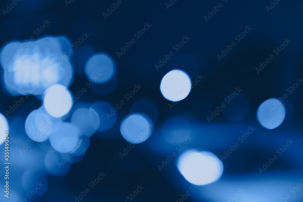 Canvas Prints blue bokeh patterned background illustration