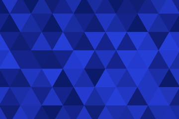 Pyramid patterned blue geometrical background