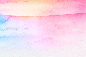 Colorful watercolor textured background - 351491811