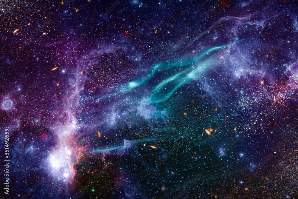 Canvas Prints galaxy in space textured background