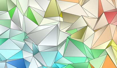 Abstract Low-Poly background. triangulated texture. Design 3d. Polygonal geometrical pattern. Triangular modern style