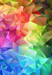 Abstract Low-Poly background. triangulated texture. Design 3d. Polygonal geometrical pattern. Triangular modern style