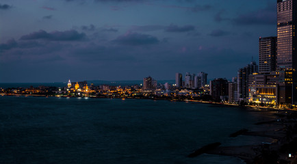 Beach skyline