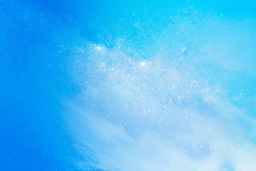 Fototapeta na wymiar Clouds in a blue sky background