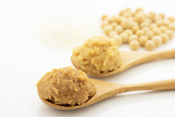 味噌と大豆と米