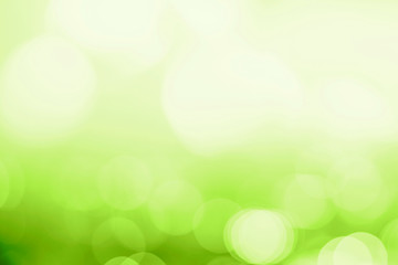 Obraz premium Bokeh pattern on a green background