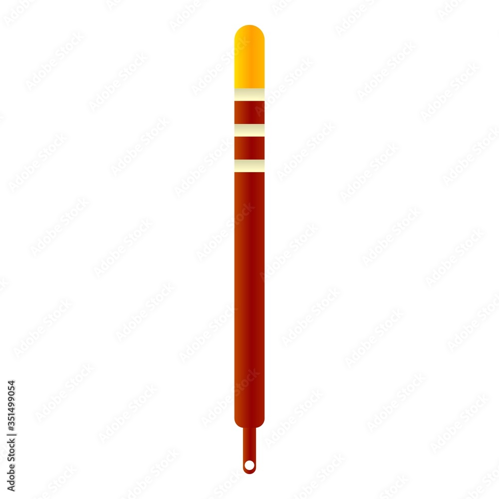 Poster cork bobber icon. cartoon of cork bobber vector icon for web design isolated on white background