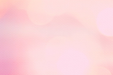 Salmon pink bokeh patterned background