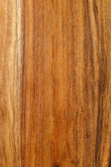 Naklejka premium Brown board for slicing food on a white background