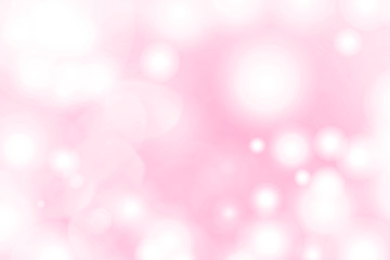 Flamingo pink bokeh patterned background