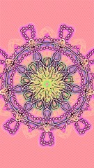 Abstract Geometric Artwork,Floral Pattern,Mandala Poster,Mandala Art,Mandala Artwork,Mandala Painting