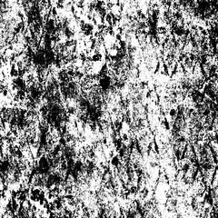 Grunge background black and white. Texture of chips, cracks, scratches, scuffs, dust, dirt. Dark monochrome surface. Old vintage vector pattern