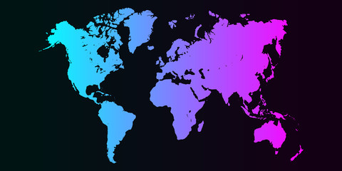 Cyan To Magenta Gradient Combination Perfect Match