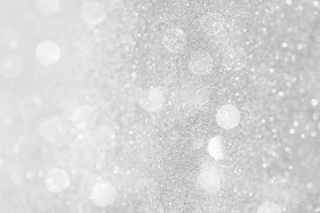White glitter pattern on a gray background