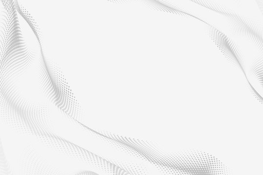 Halftone pattern on a white background