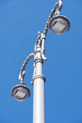 street lantern  on background sky