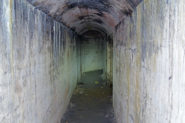 A cave in a underground city