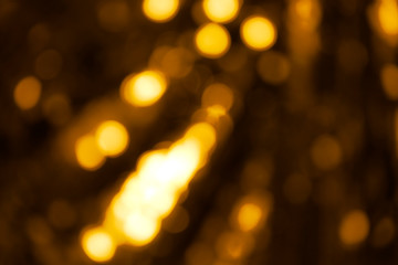 Gold bokeh patterned background design