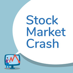 business woman with arrow statistic in desktop