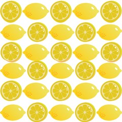 lemon and slices of lemon background