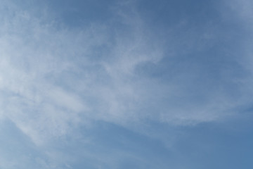 blue sky with clouds