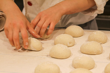 フランスパン作り、デリスブラン