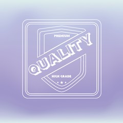 premium quality label