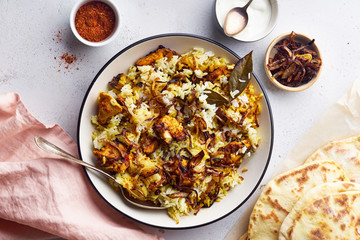 Indian rice dish biryani