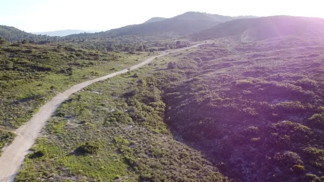 Mountain landscape in Valencia, Spain