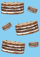 cake background design